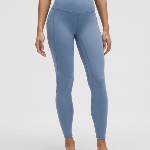Lululemon Blue Leggings Sz 4 - Picture 8 of 8